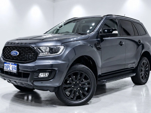2022 Ford Everest Sport UA II 4WD Leather Seats Roof Rails