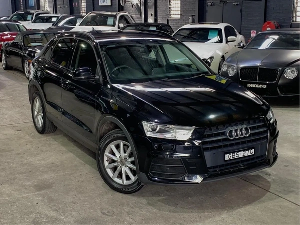 2018 Audi Q3 TFSI Black Sports Automatic Dual-Clutch FWD